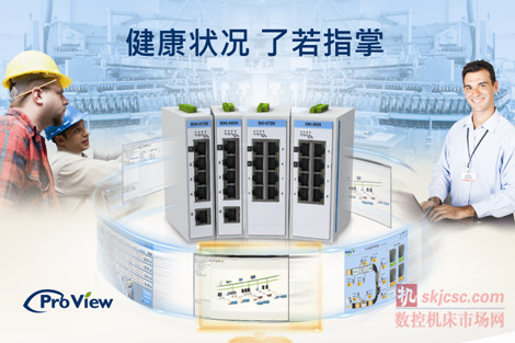 研華Proview（組態）係列（liè）工業以太網交換機